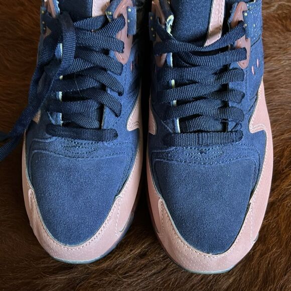 Rare Saucony Grid 8500 in Navy Salmon Size 8.5 : Néw No Box - Picture 5 of 8